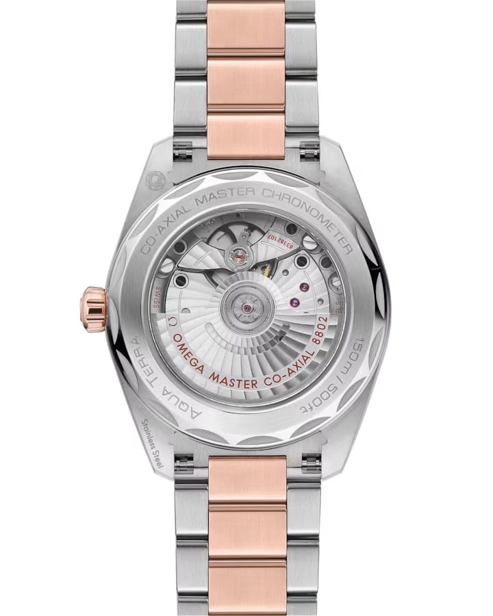 Omega Omega Seamaster Aqua Terra 220.20.38.20.10.001 Aqua Terra, наручные женские часы фото под углом